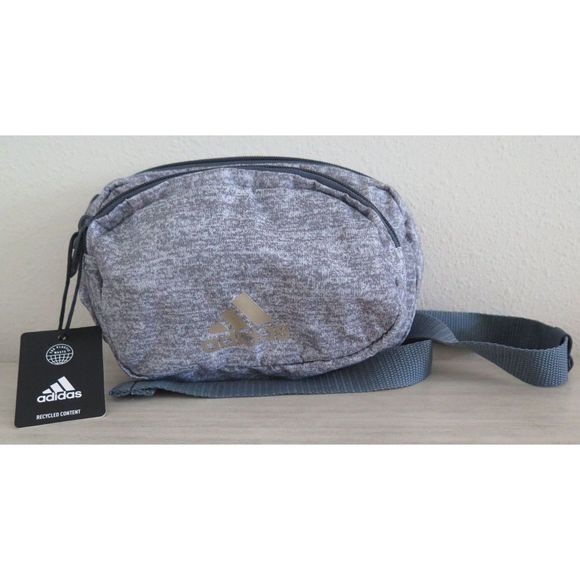 adidas LP7099 Unisex Jersey Gray/Onix Gray Must Have Waist Fanny Pack - Picture 1 of 4